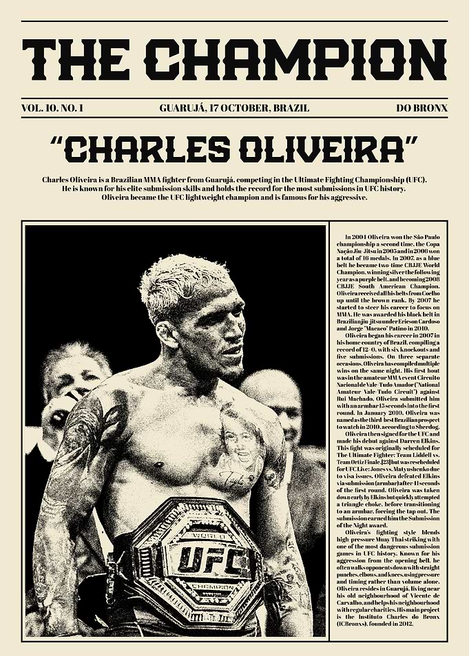 Charles Oliveira UFC Champion