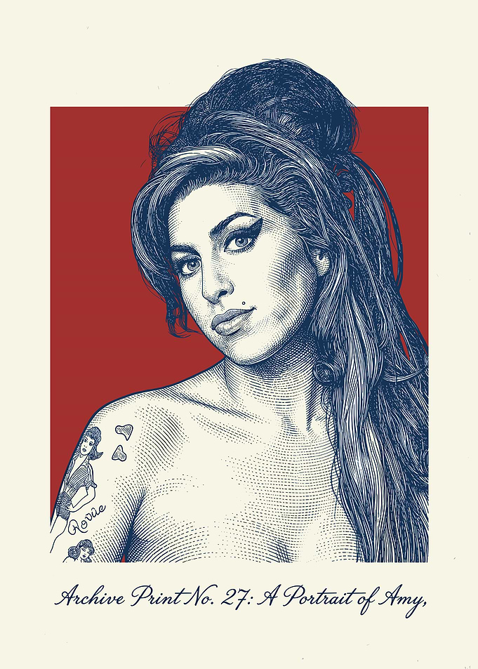 Amy Winehouse Portrait