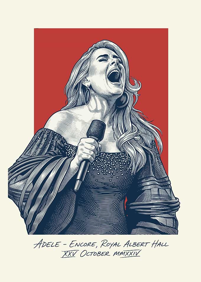 Adele Performing at Royal Albert Hall