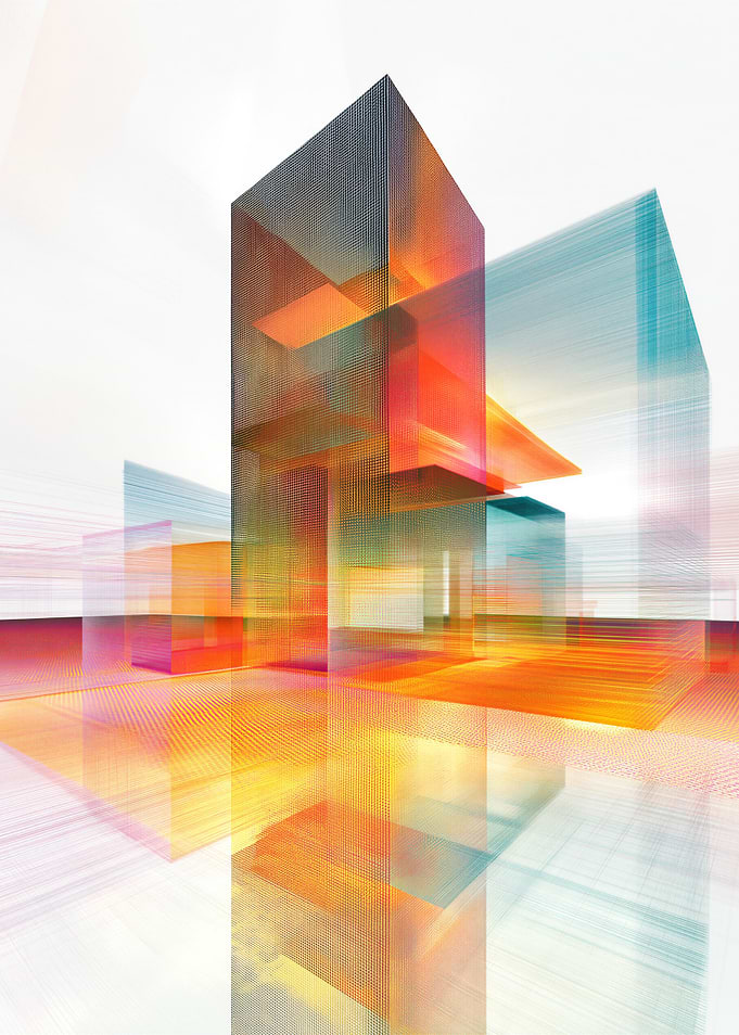 Abstract Architectural Renderings