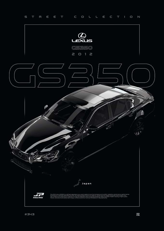 Lexus GS350 2012 Black Series