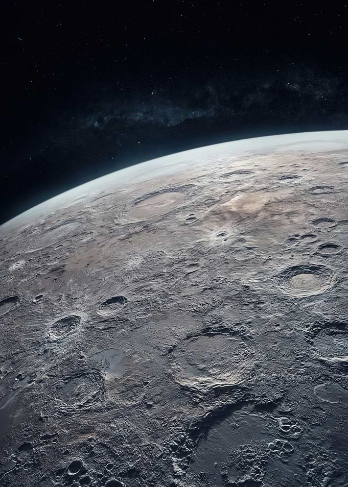 Craters on a Distant Planet
