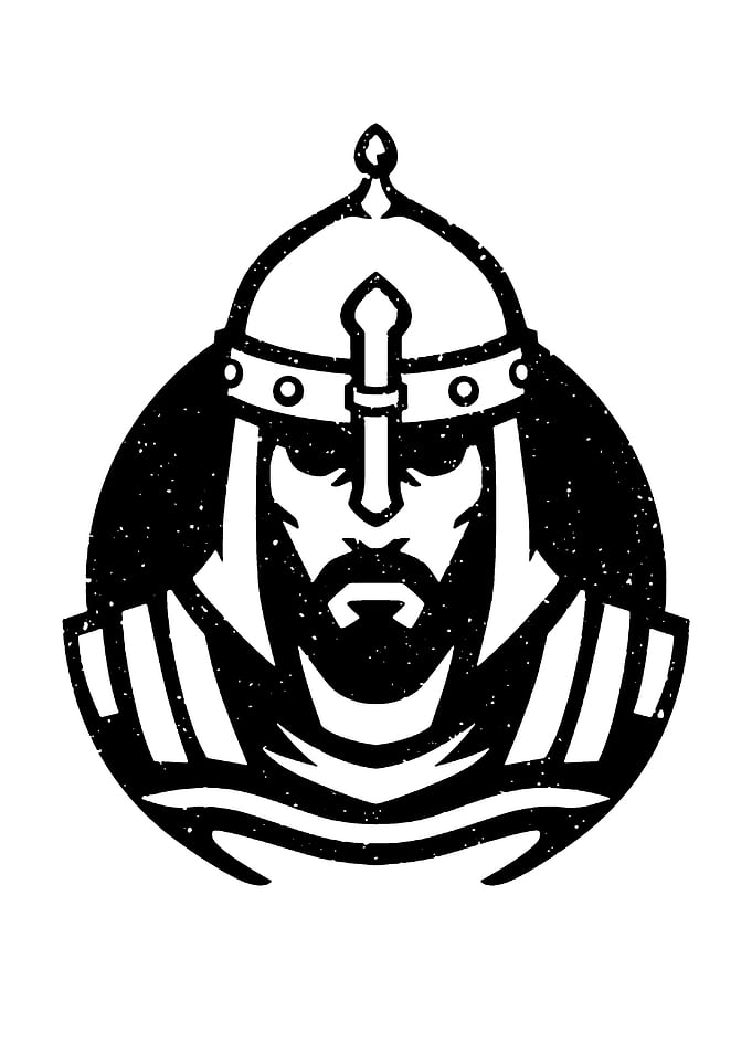 Warrior Helmet Emblem