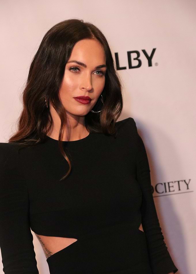 Megan Fox in Black Dress