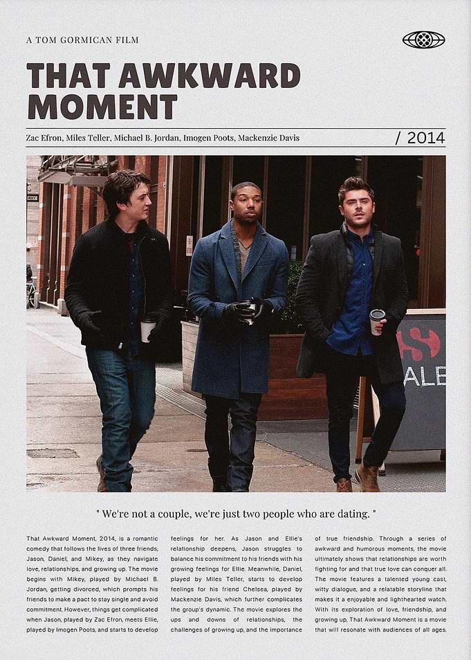That Awkward Moment Movie Poster