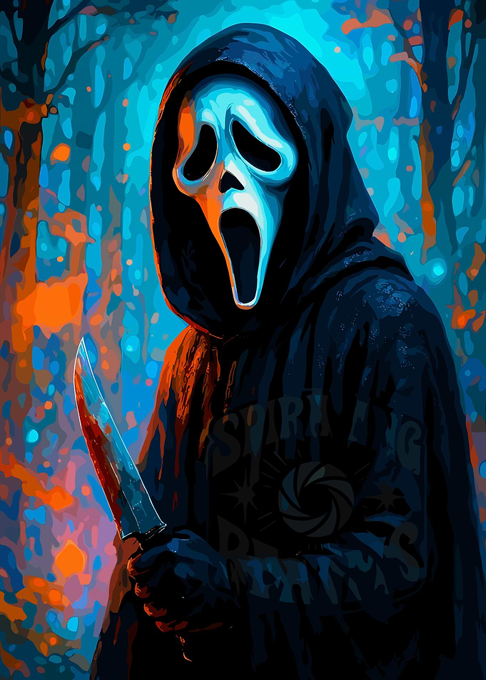 Ghostface Killer in Forest