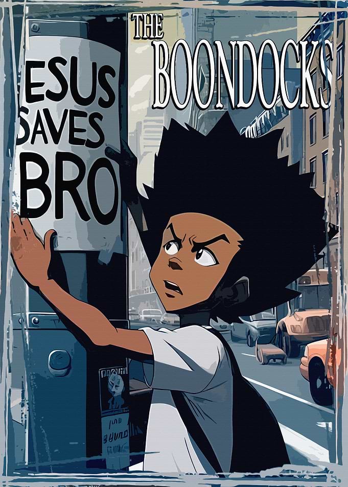 The Boondocks Huey P. Freeman Poster