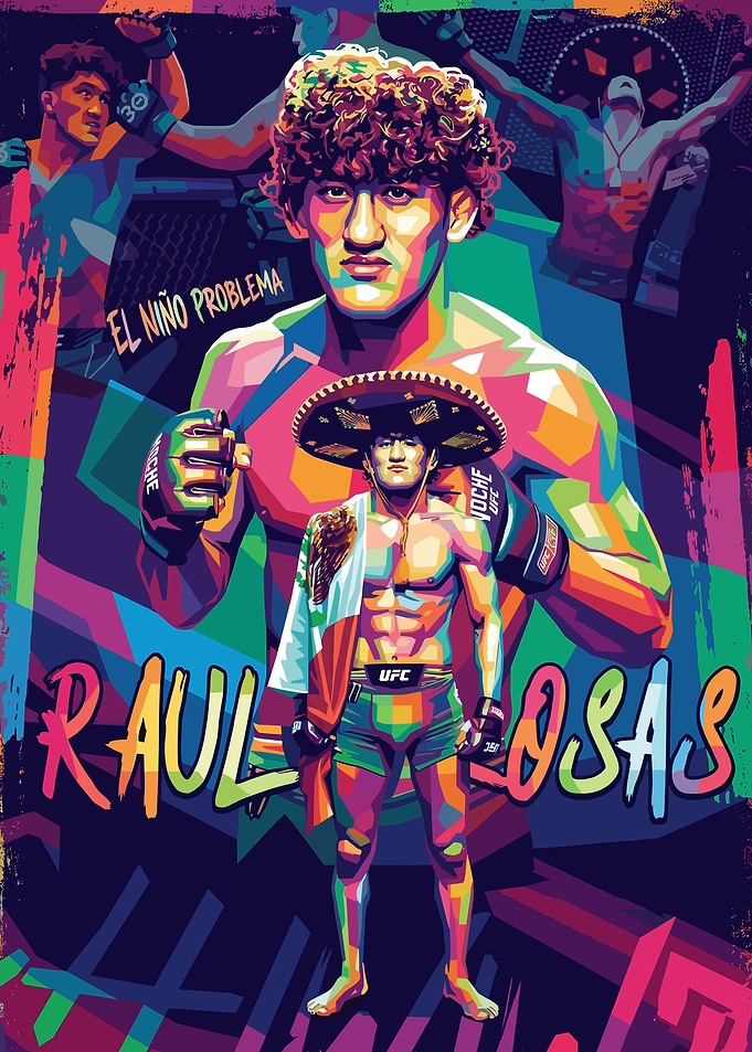 Raul Rosas Jr. Pop Art Poster
