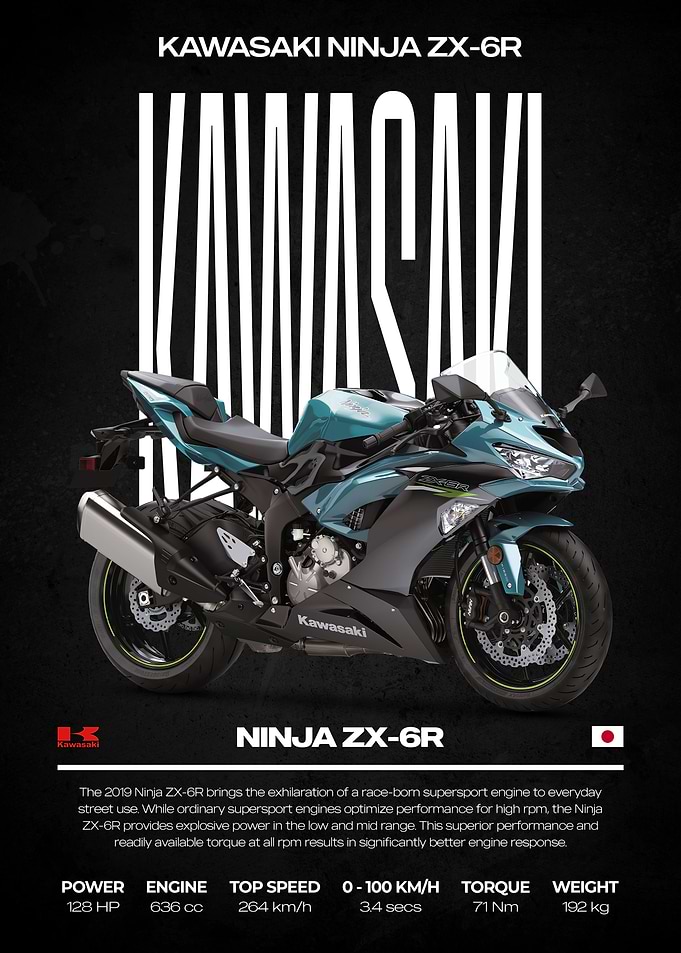 Kawasaki Ninja ZX-6R Motorcycle