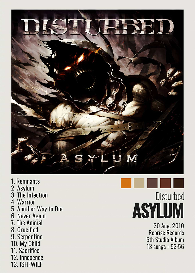 Disturbed Asylum Album Cover