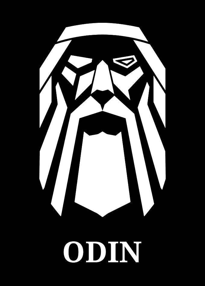 Odin Norse God Icon