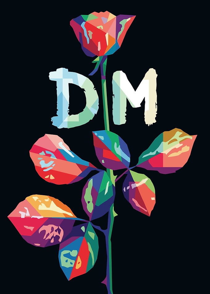 Depeche Mode Rose Logo