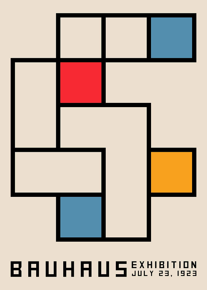 Bauhaus Exhibition Poster