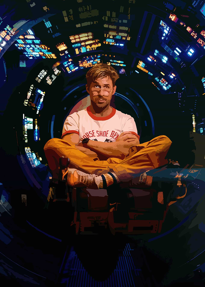 Ryan Gosling in Space