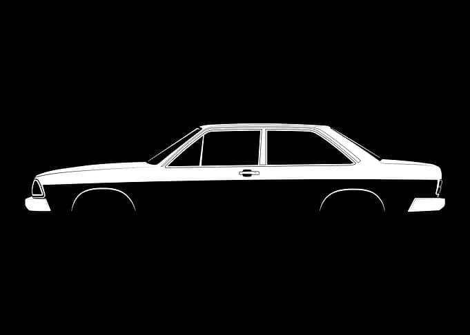 100 Coupe (1977) Silhouette