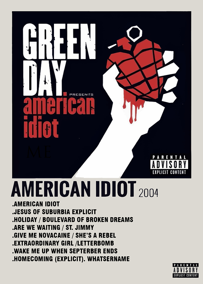 Green Day American Idiot Album Art