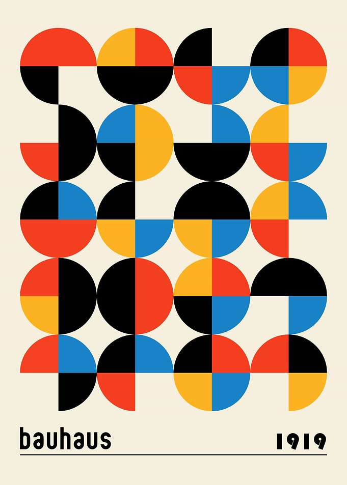 Bauhaus 1919 Geometric