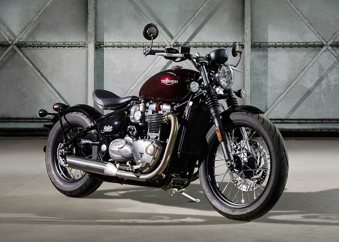 Triumph Bobber Motorcycle