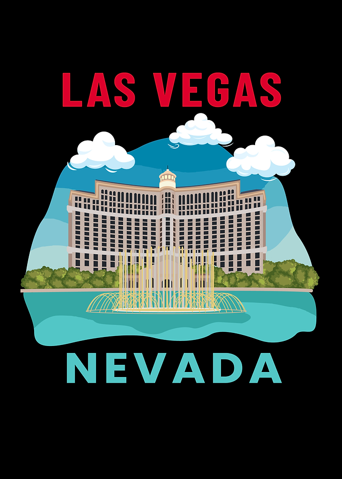 Las Vegas Lover Souvenir Nevada Fountains Las Vegas