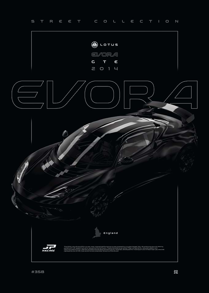 Lotus Evora GTE 2014 Black Series