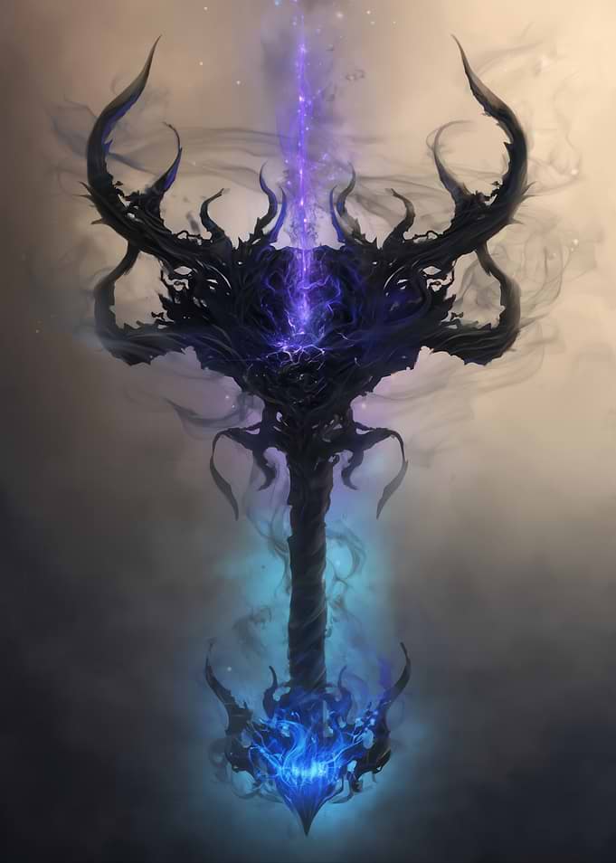 Dark Fantasy Staff