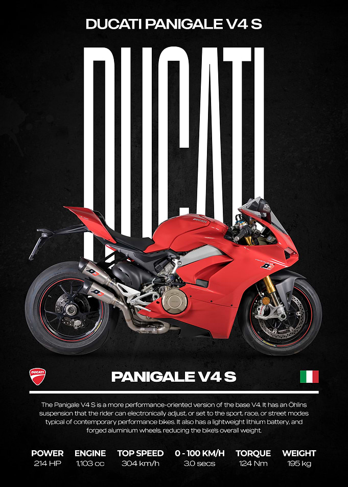 Ducati Panigale V4 S Motorcycle