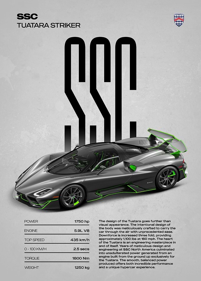 SSC Tuatara Striker Hypercar
