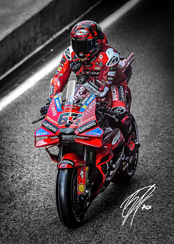 Francesco Bagnaia Ducati MotoGP Rider