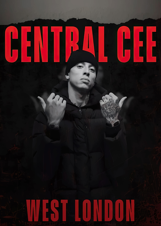 Central Cee West London Album Art