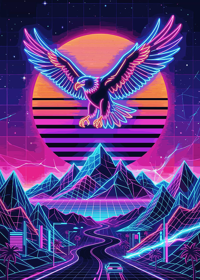 Retrowave Eagle Mountains