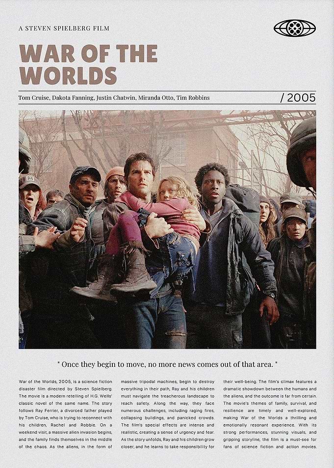 War of the Worlds Movie Poster