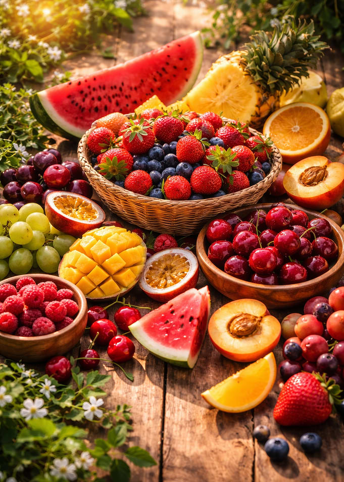 Abundant Summer Fruit Assortment