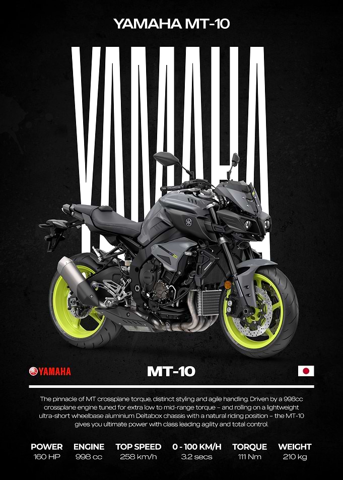 Yamaha MT-10 Motorcycle