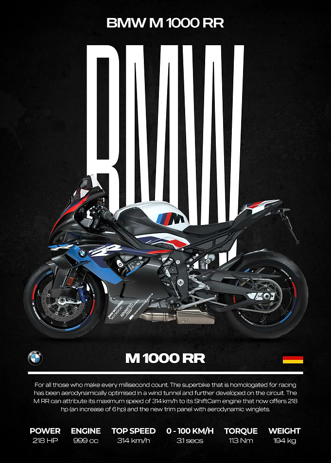 BMW M 1000 RR Motorcycle