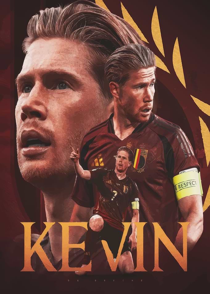 Kevin De Bruyne Poster