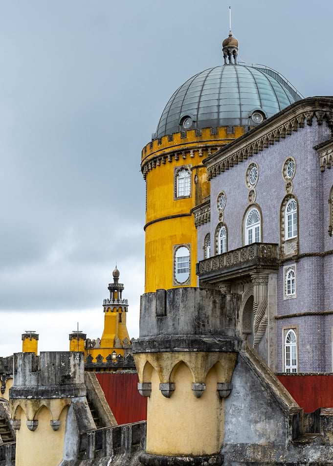 Pena Palace Architecture in Sintra