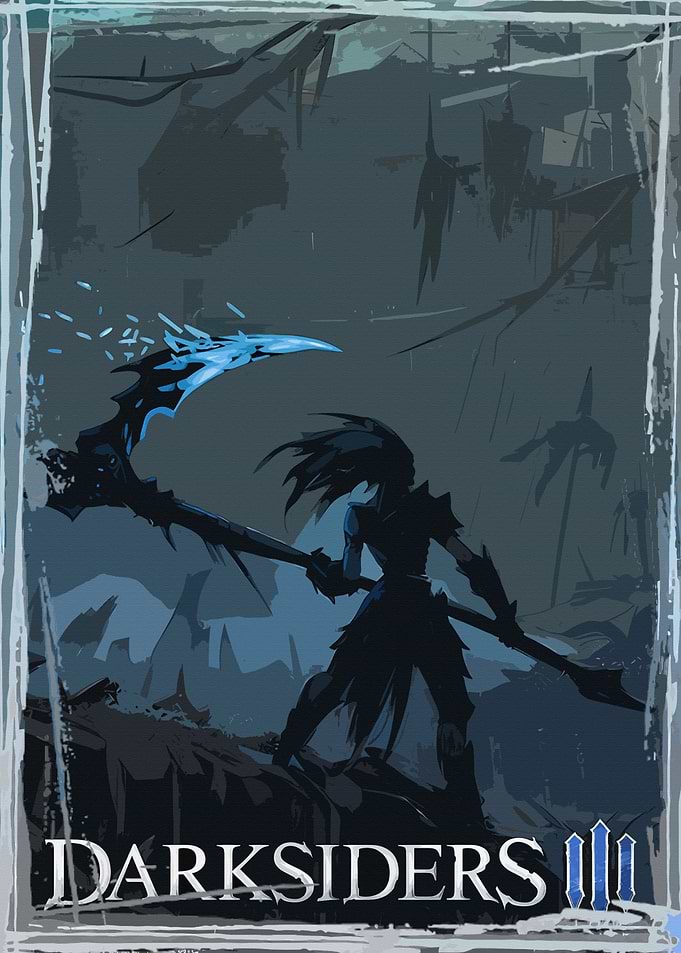 Darksiders III Fury Scythe Artwork