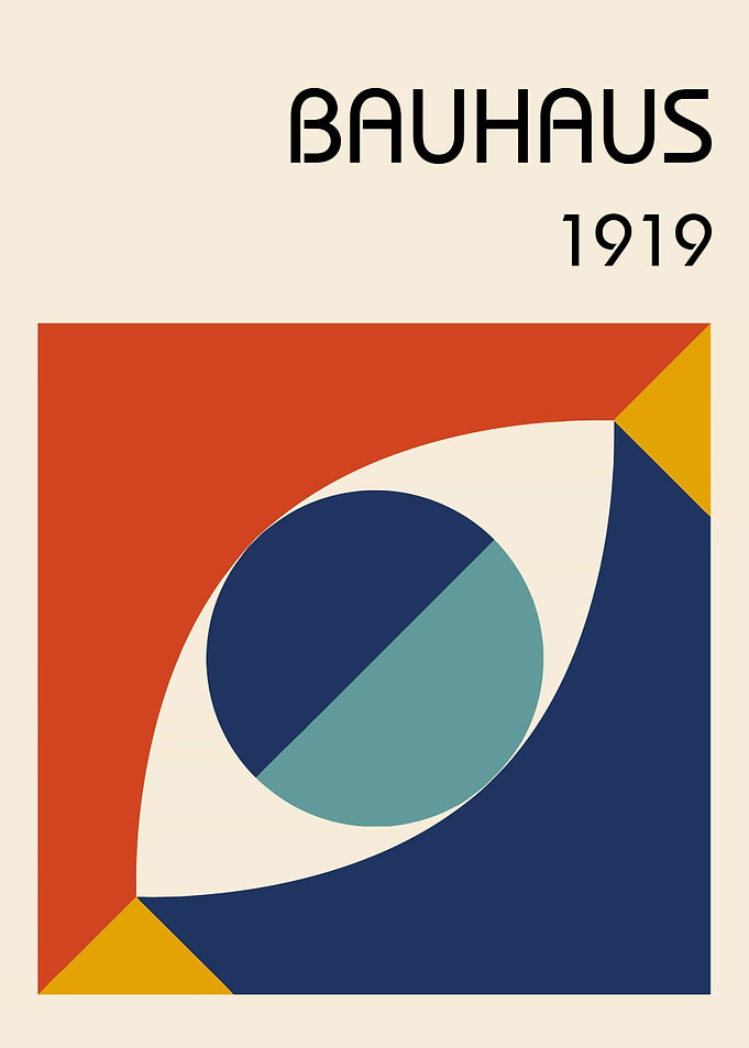 Bauhaus 1919 Abstract Eye