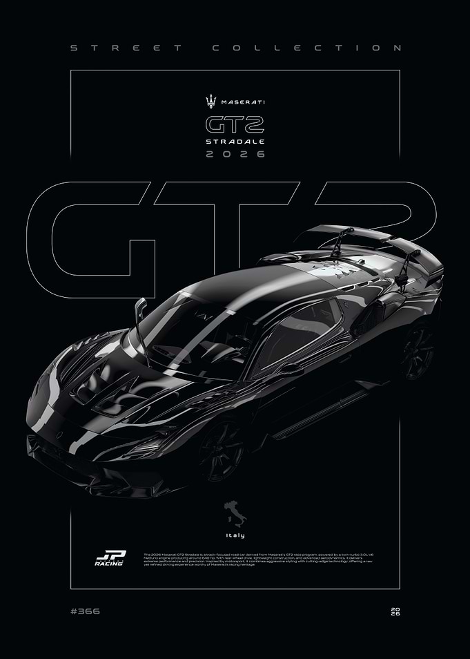 Maserati GT2 Stradale 2026 Black Series