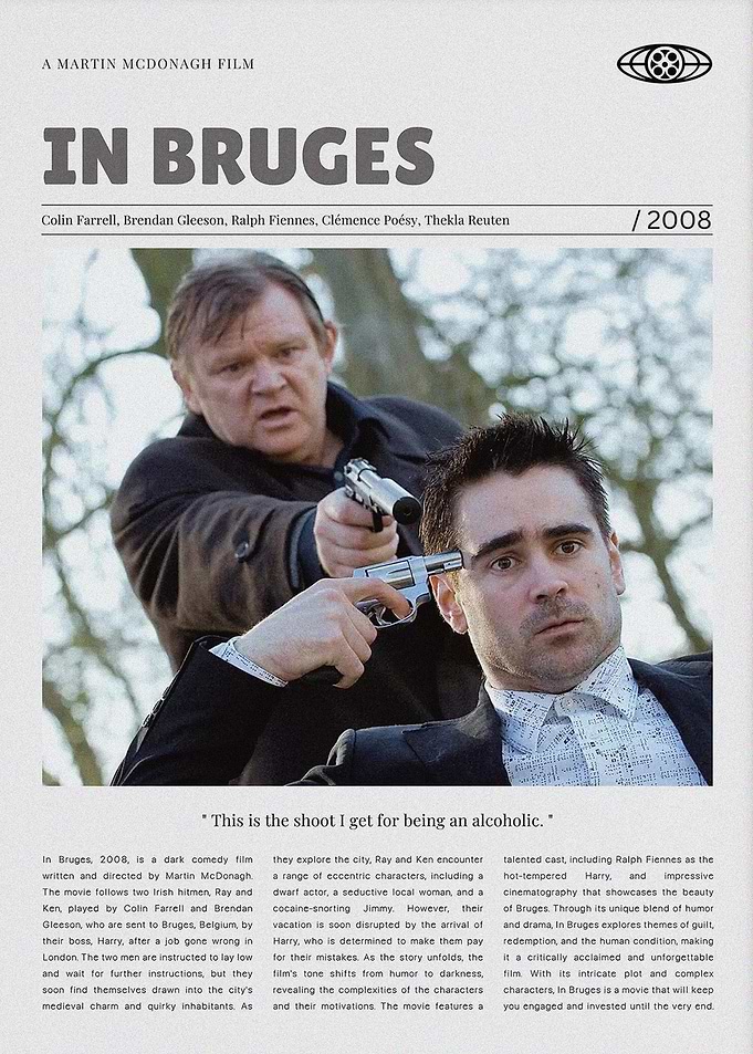 In Bruges Movie Poster