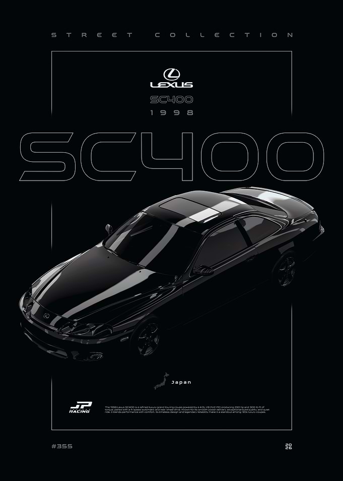 Lexus SC400 1998 Black Series