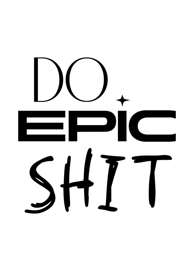 Do Epic Shit Text Art