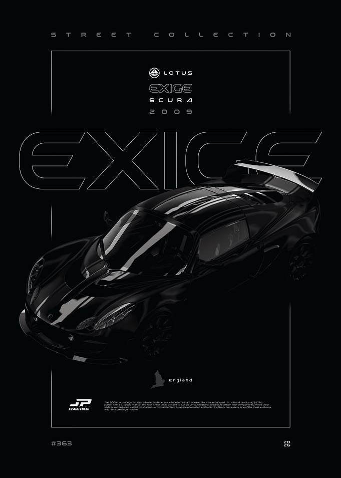 Lotus Exige Scura 2009 Black Series