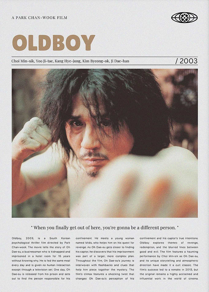 Oldboy Movie Poster