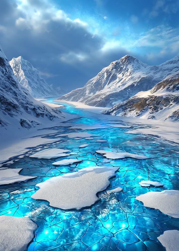 Arctic River Valley