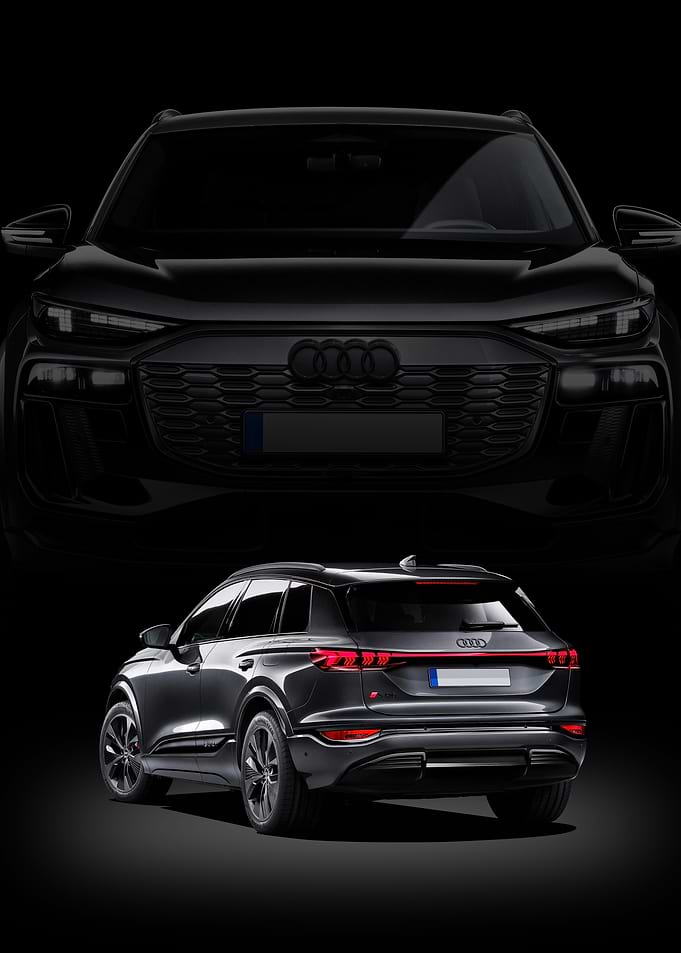 Dark Audi SQ6 e-tron