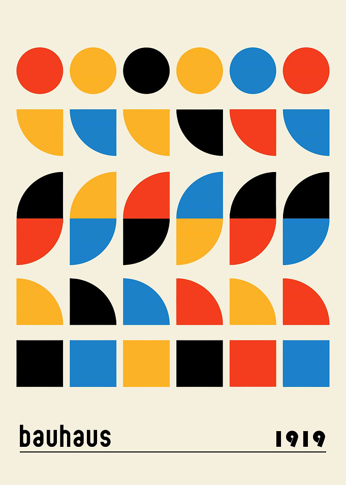 Bauhaus 1919 Geometric