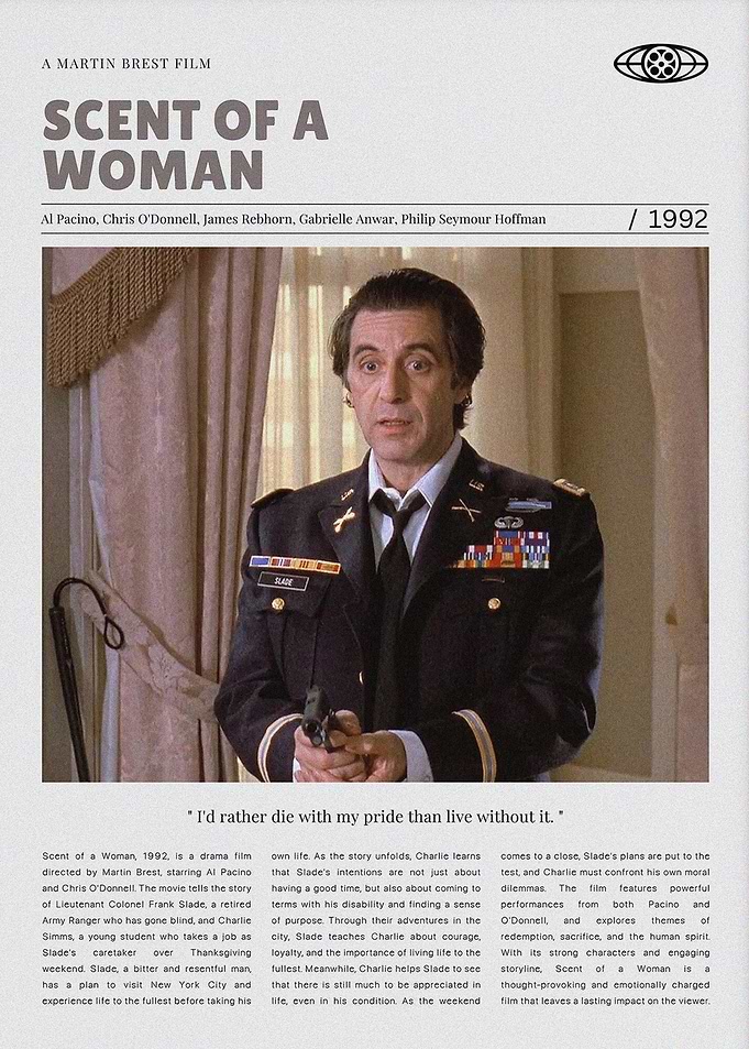 Scent of a Woman Movie Poster