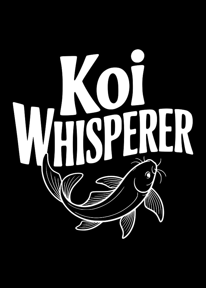 Koi Whisperer Text Art