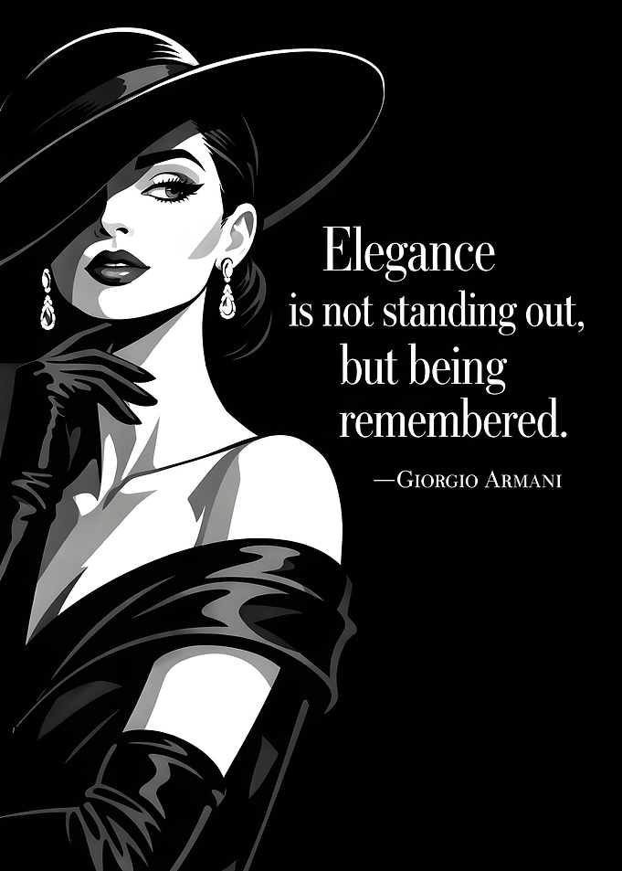 Elegant Woman Quote